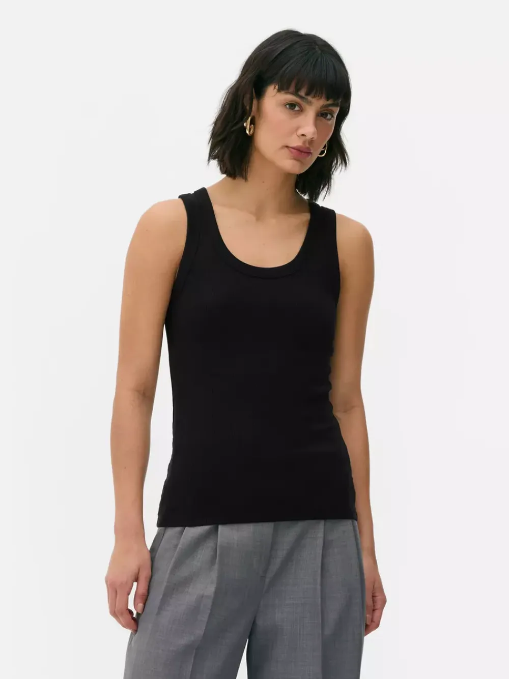 Primark Topy I T-Shirty<Top bez rękawów z głębokim dekoltem Essential