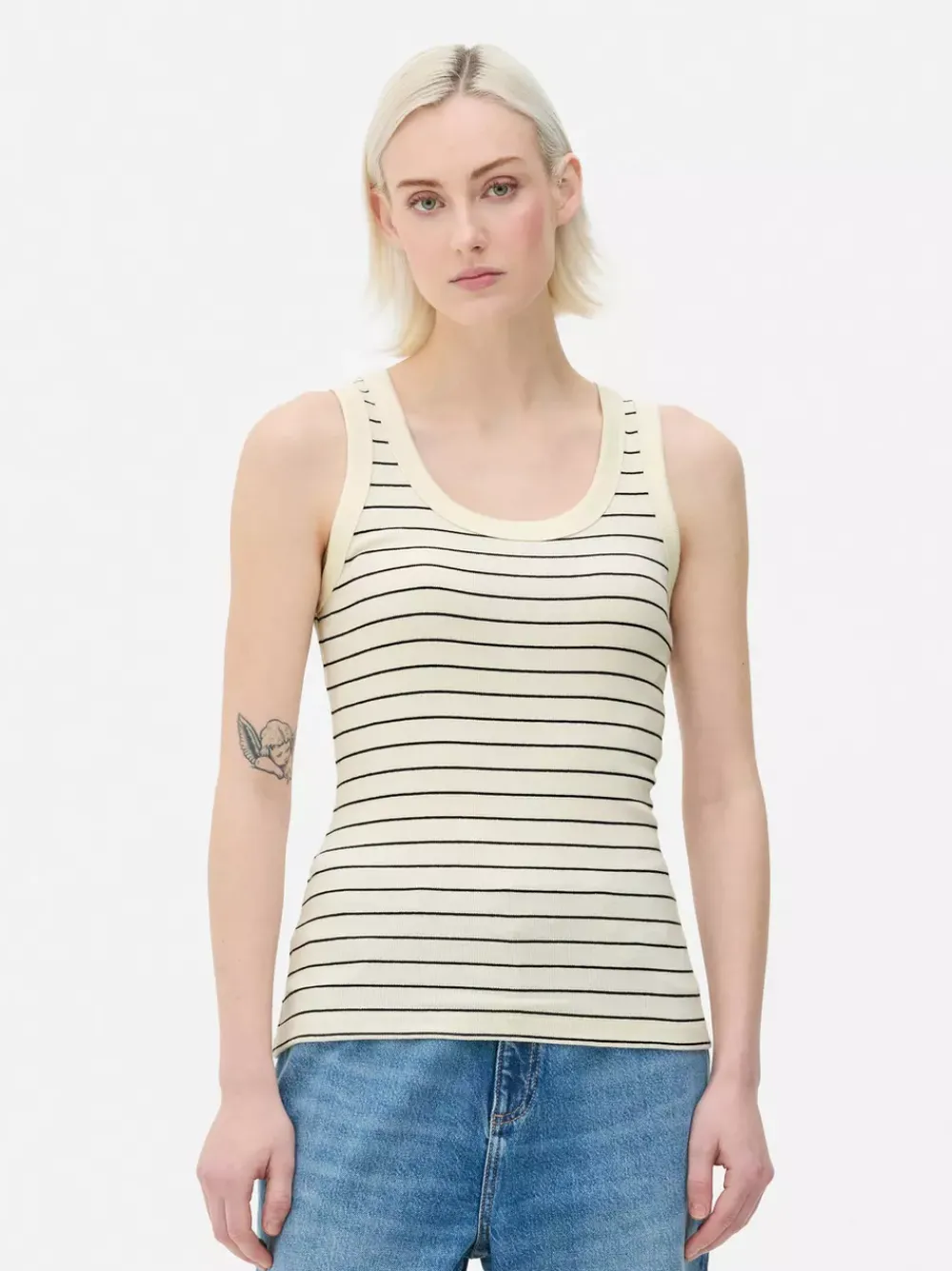 Primark Topy I T-Shirty<Top bez rękawów z głębokim dekoltem Essential