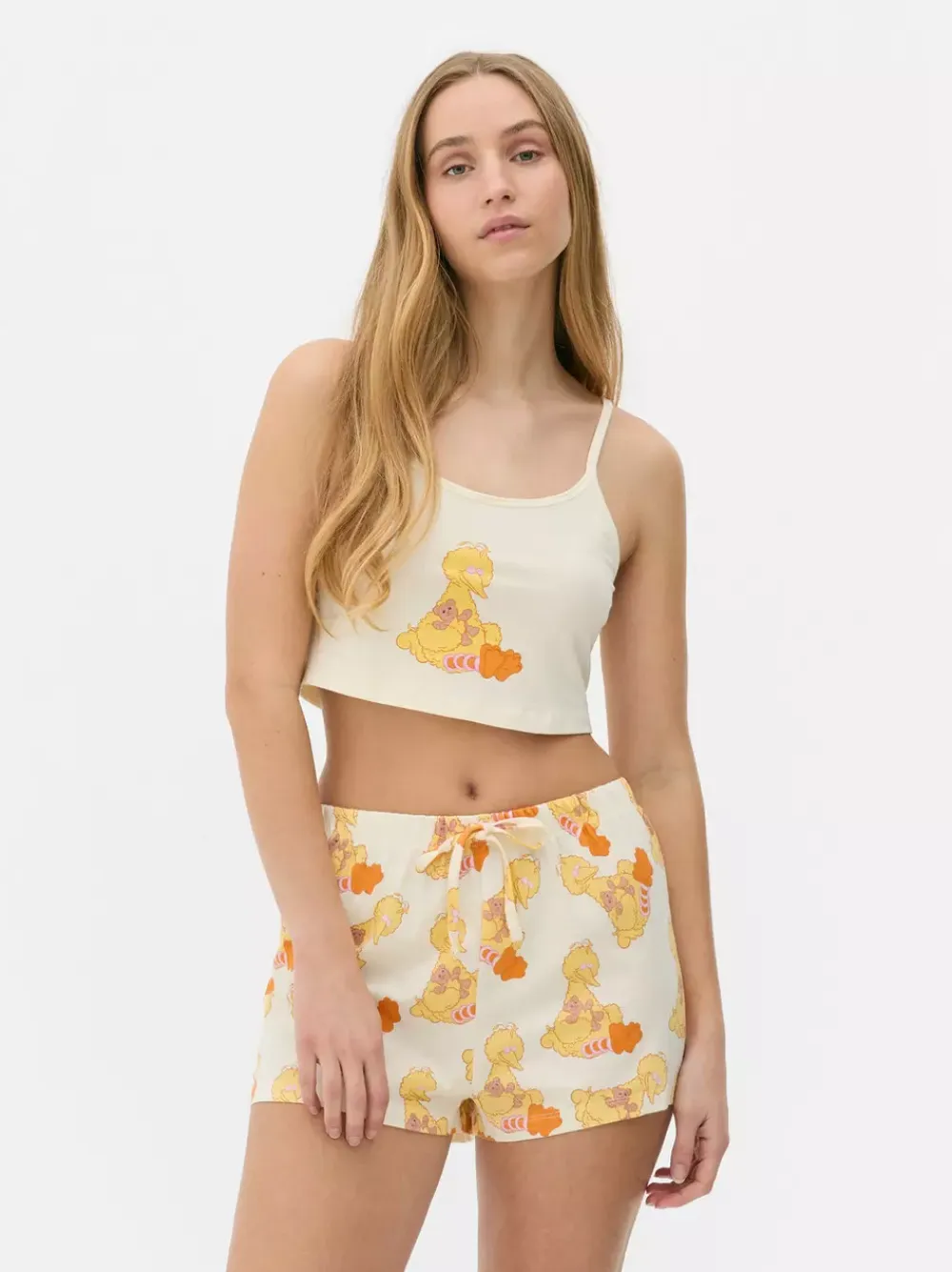 Primark Zestawy Piżamowe<Top i szorty piżamowe z motywem Ulicy Sezamkowej