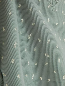 Primark Góry Od Piżamy<Top na ramiączkach z koronkowym obszyciem