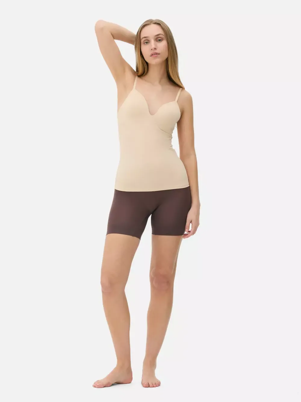 Primark Bielizna Modelująca<Top na ramiączkach z wbudowanym biustonoszem