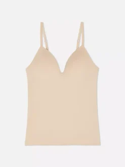 Primark Bielizna Modelująca<Top na ramiączkach z wbudowanym biustonoszem