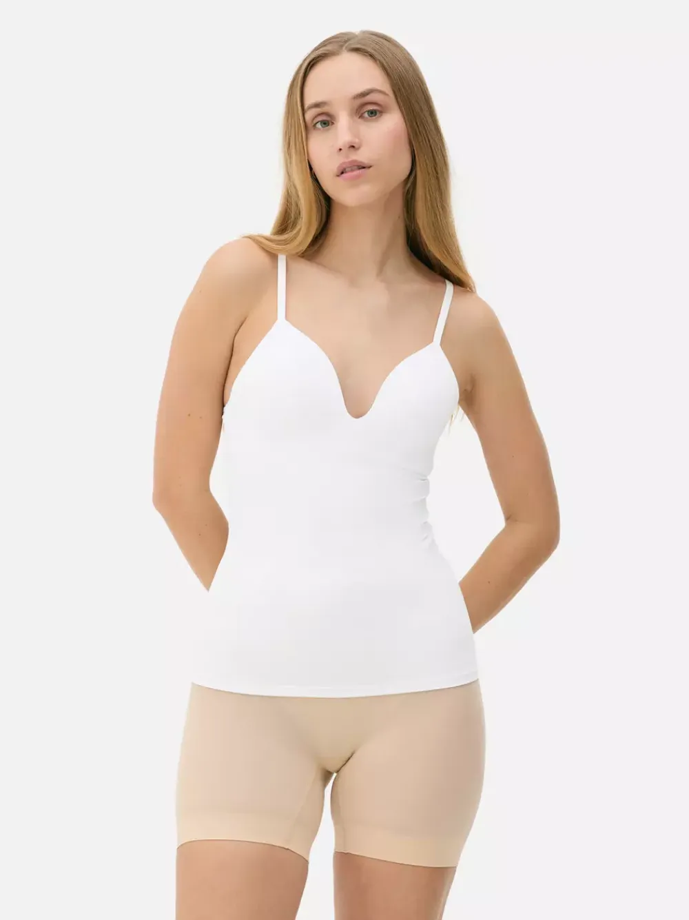Primark Bielizna Modelująca<Top na ramiączkach z wbudowanym biustonoszem