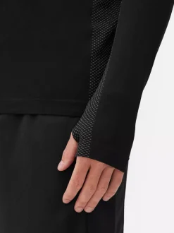 Primark Odzież Sportowa I Domowa|Topy I T-Shirty<Top na siłownię z długim rękawem i suwakiem 1/4