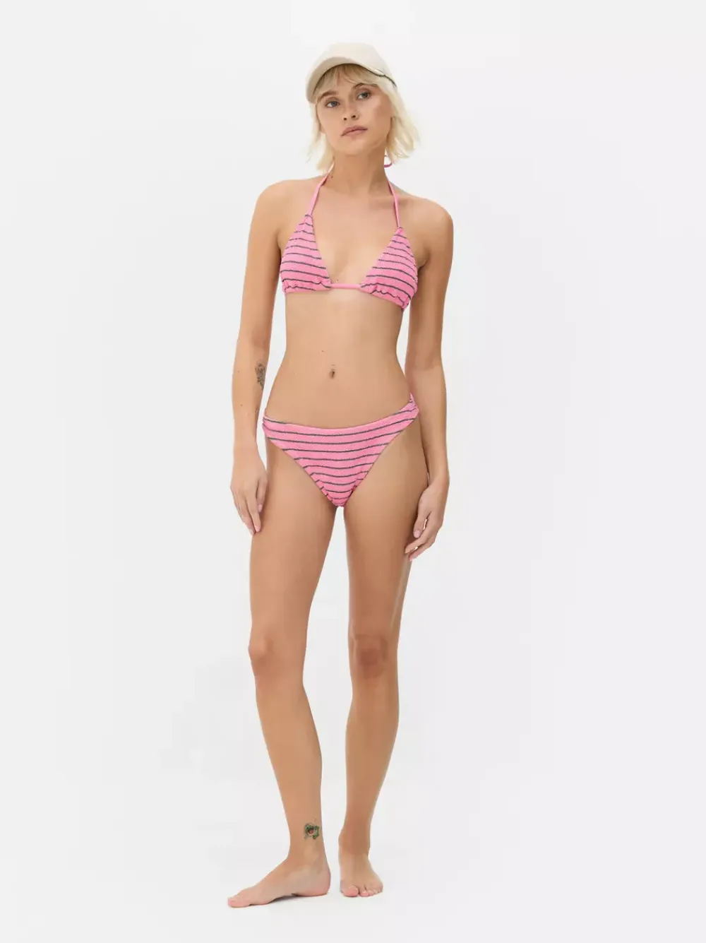 Primark Stroje Kąpielowe I Plażowe<Trójkątna góra od bikini z marszczonego materiału