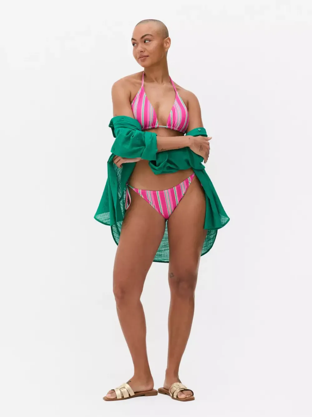 Primark Stroje Kąpielowe I Plażowe<Trójkątna góra od bikini z nadrukiem