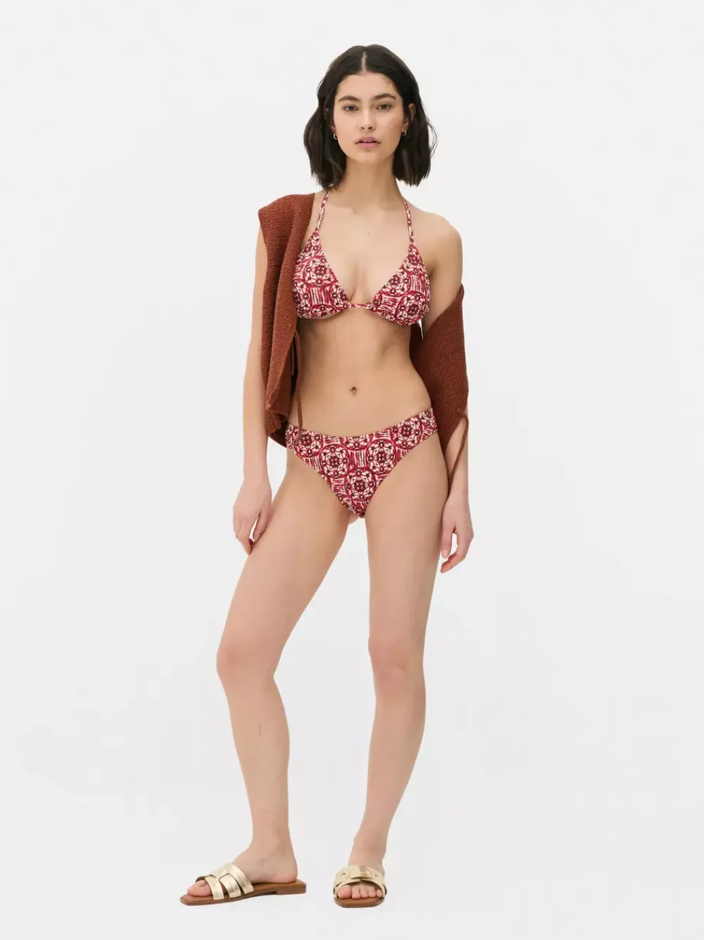 Primark Stroje Kąpielowe I Plażowe<Trójkątna góra od bikini z nadrukiem