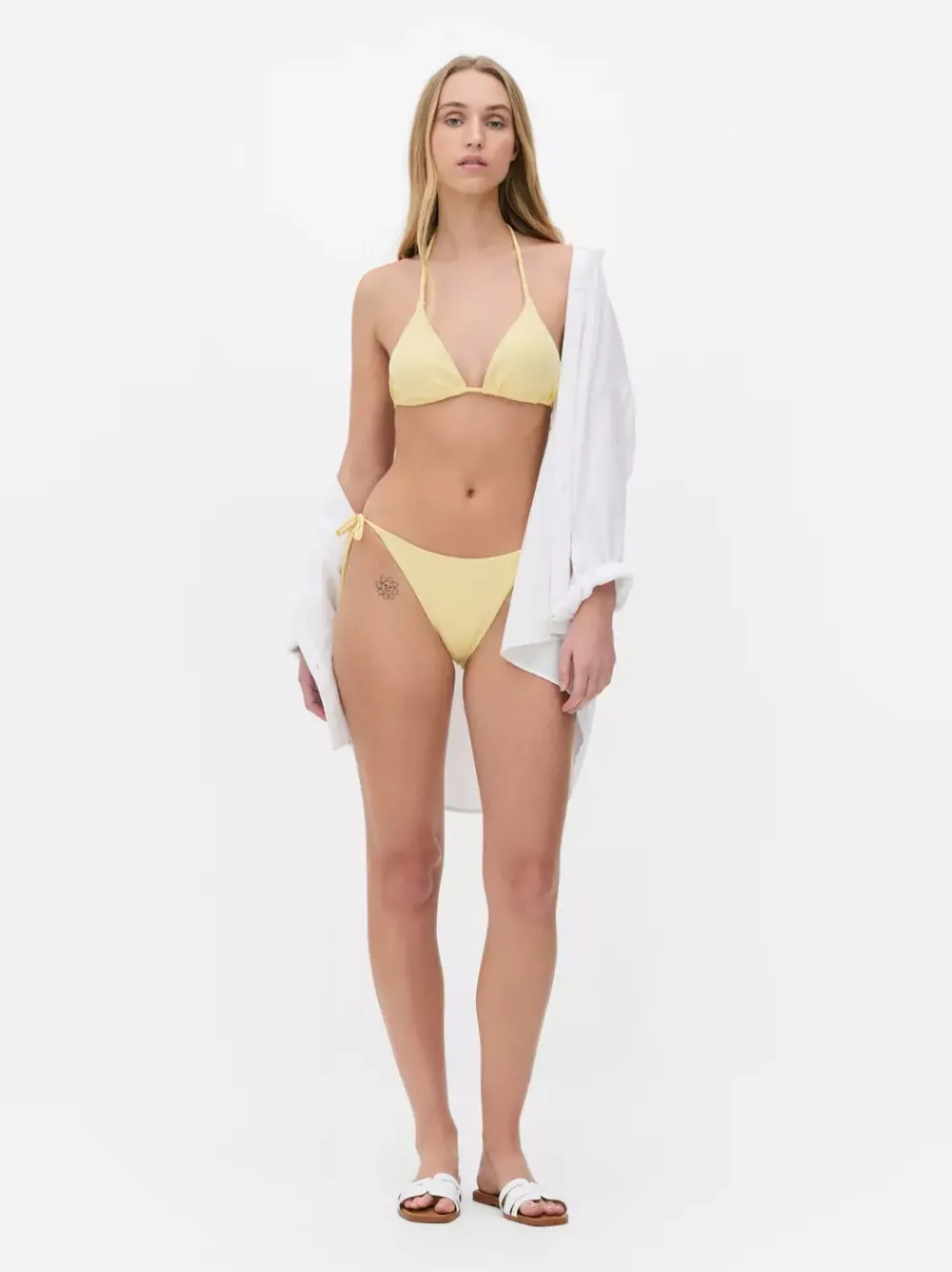 Primark Stroje Kąpielowe I Plażowe<Trójkątna prążkowana góra od bikini