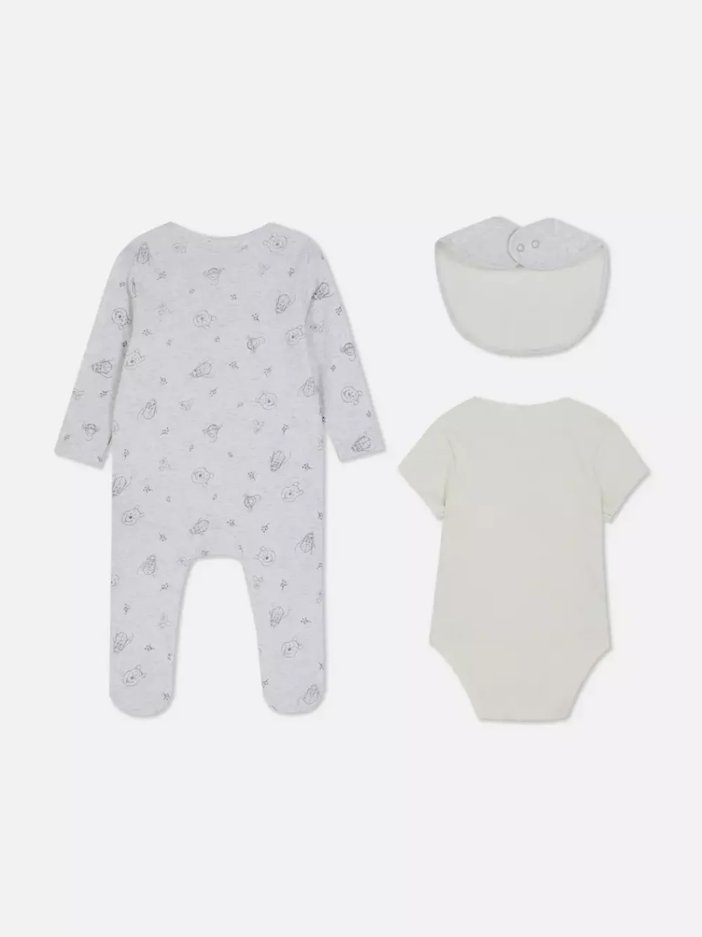 Primark Komplety I Gotowe Stroje|Komplety I Gotowe Stroje<Trzyczęściowy komplet z Kubusiem Puchatkiem