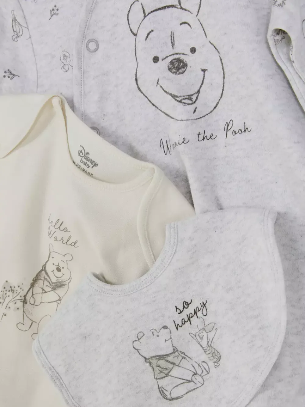 Primark Komplety I Gotowe Stroje|Komplety I Gotowe Stroje<Trzyczęściowy komplet z Kubusiem Puchatkiem