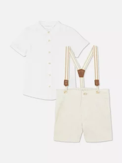 Primark Komplety I Gotowe Stroje<T-shirt i szorty z szelkami, komplet