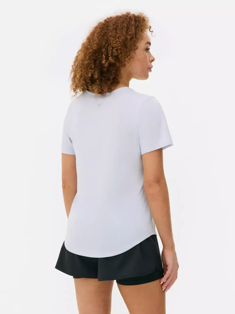 Primark Odzież Domowa I Na Siłownię|Topy I T-Shirty<T-shirt na siłownię z okrągłym dekoltem