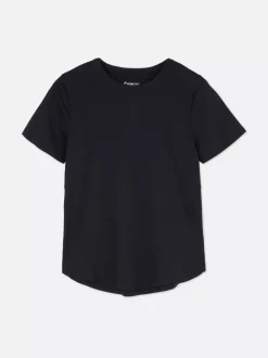 Primark Odzież Domowa I Na Siłownię|Topy I T-Shirty<T-shirt na siłownię z okrągłym dekoltem