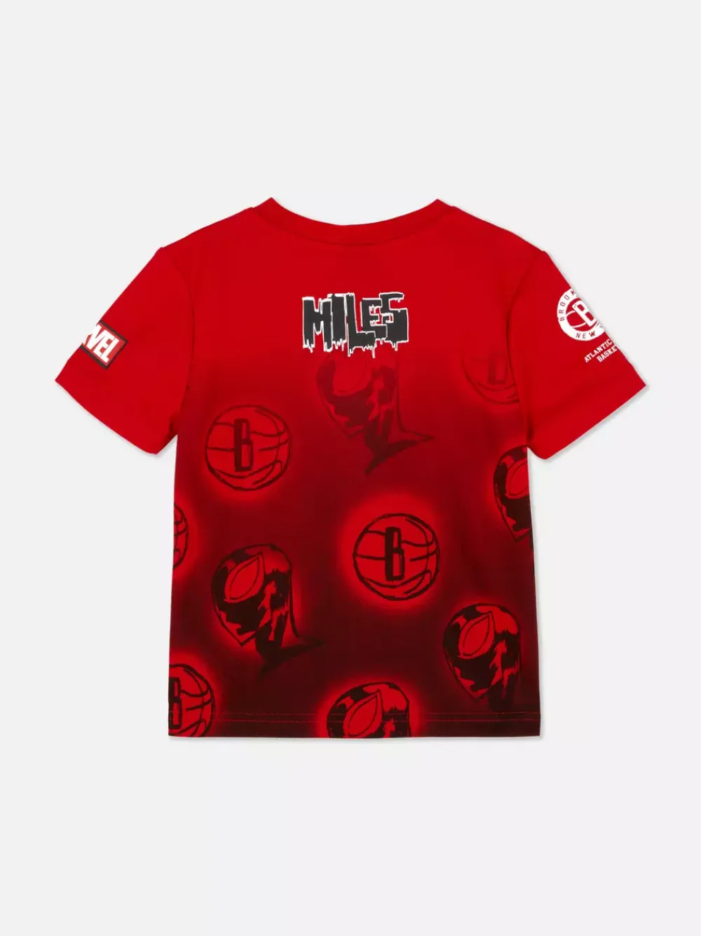 Dzieci Primark Topy I T-Shirty<T-shirt NBA New York Nets z motywem Marvela