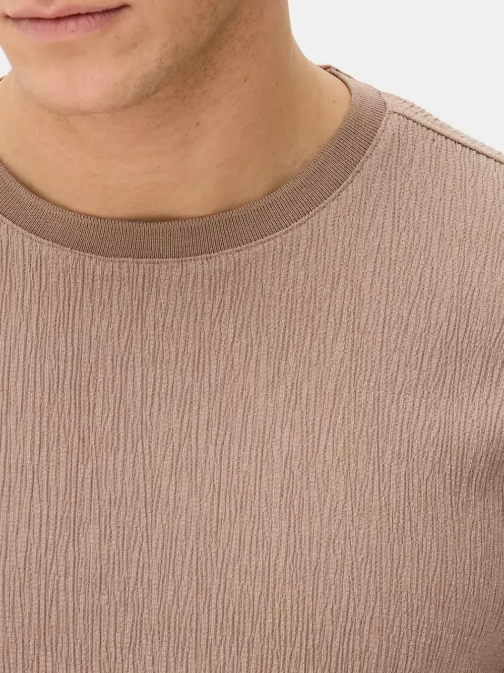 Primark Topy I T-Shirty<T-shirt o marszczonej fakturze Kem