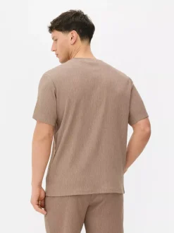 Primark Topy I T-Shirty<T-shirt o marszczonej fakturze Kem