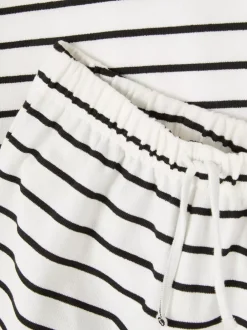 Dzieci Primark Komplety I Gotowe Stroje<T-shirt o pudełkowym kroju i szorty w paski