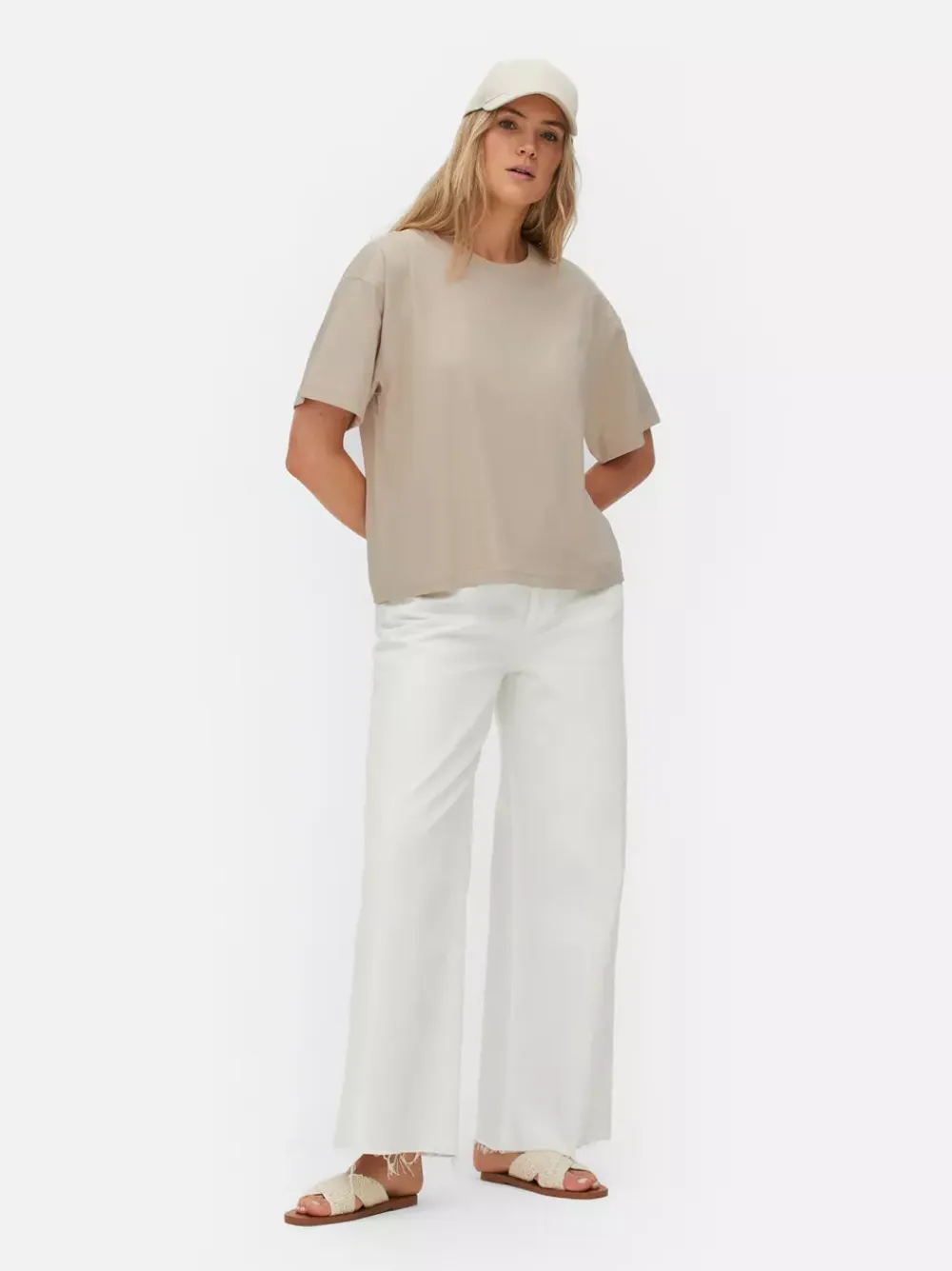 Primark Topy I T-Shirty<T-shirt oversize o kwadratowym kroju