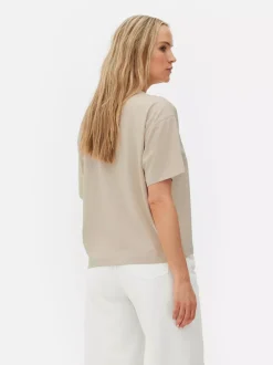 Primark Topy I T-Shirty<T-shirt oversize o kwadratowym kroju