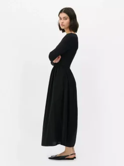Primark Sukienki<T-shirtowa sukienka midi 2 w 1