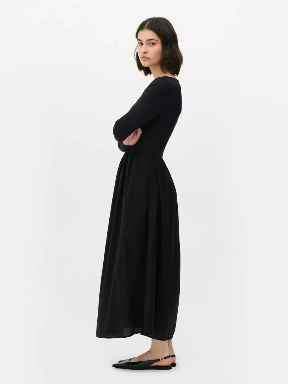Primark Sukienki<T-shirtowa sukienka midi 2 w 1
