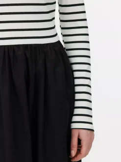 Primark Sukienki<T-shirtowa sukienka midi 2 w 1