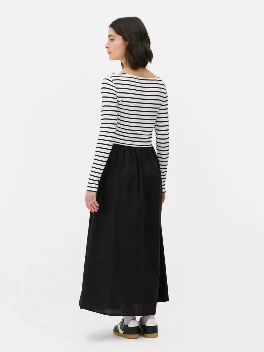Primark Sukienki<T-shirtowa sukienka midi 2 w 1