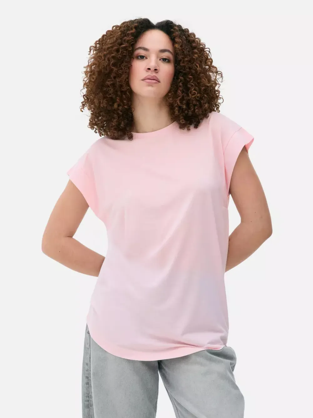 Primark Topy I T-Shirty<T-shirt o wydłużonym kroju Essential