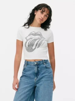 Primark Topy I T-Shirty<T-shirt The Rolling Stones