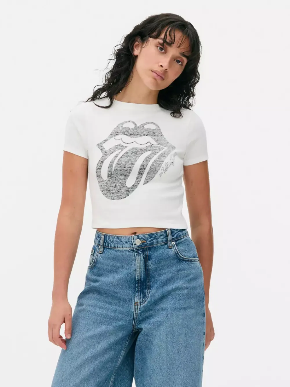 Primark Topy I T-Shirty<T-shirt The Rolling Stones