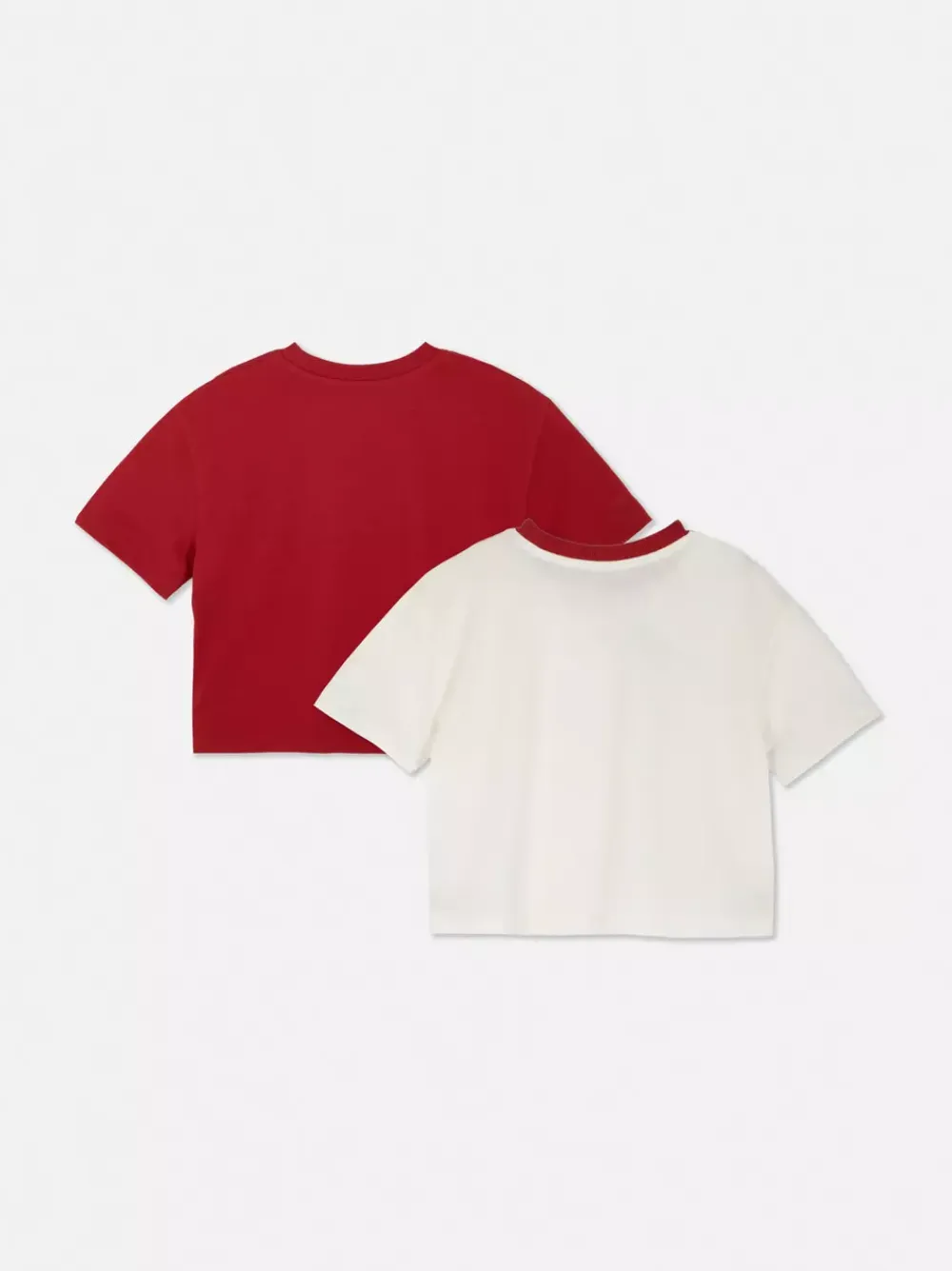 Dzieci Primark Topy I T-Shirty<T-shirty z krótkim rękawem i motywem USA, 2 szt.