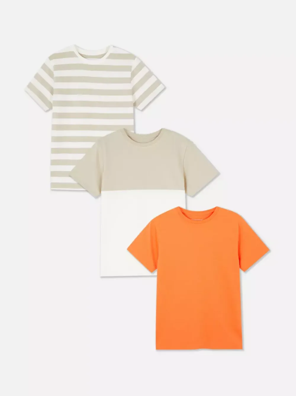 Dzieci Primark Topy I T-Shirty<T-shirty z krótkim rękawem, 3 szt.