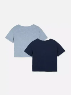 Primark Topy I T-Shirty<T-shirty z tkaniny o nieregularnym splocie, 2 szt.