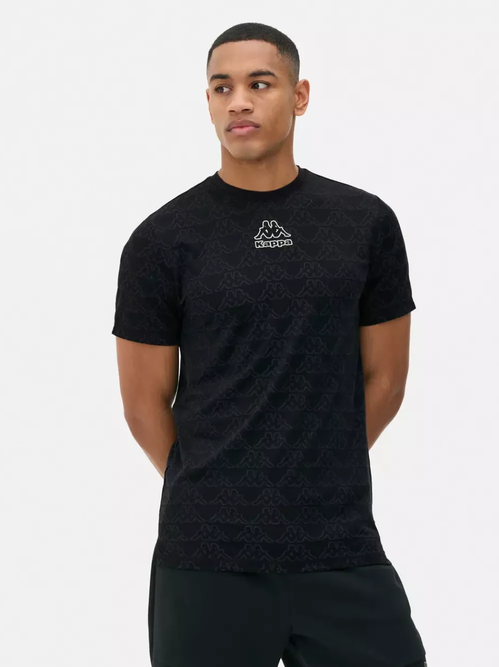 Primark Odzież Sportowa I Domowa|Topy I T-Shirty<T-shirt z żakardowym nadrukiem Kappa x