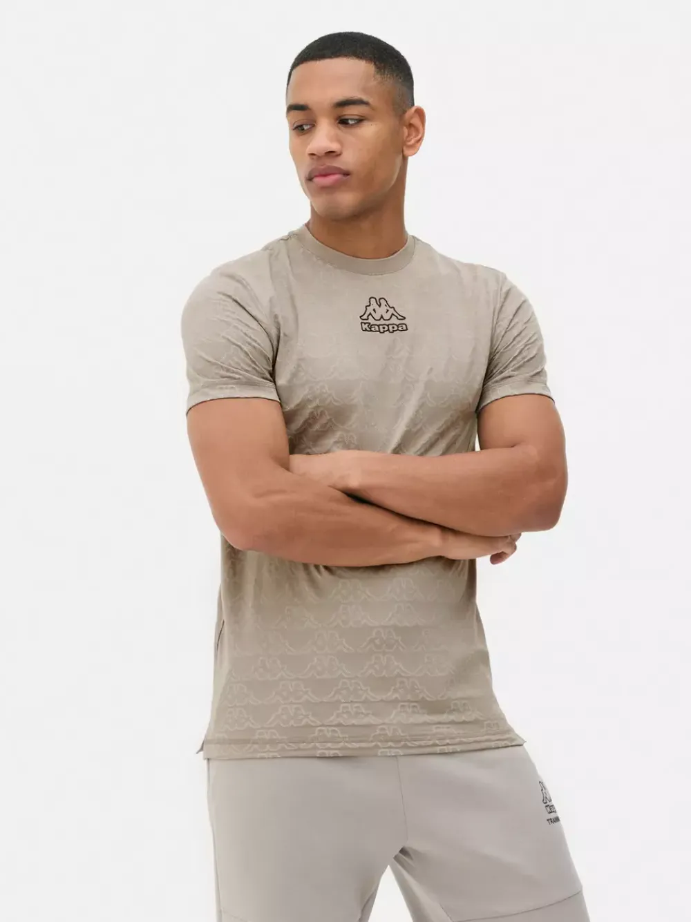 Primark Odzież Sportowa I Domowa|Topy I T-Shirty<T-shirt z żakardowym nadrukiem Kappa x