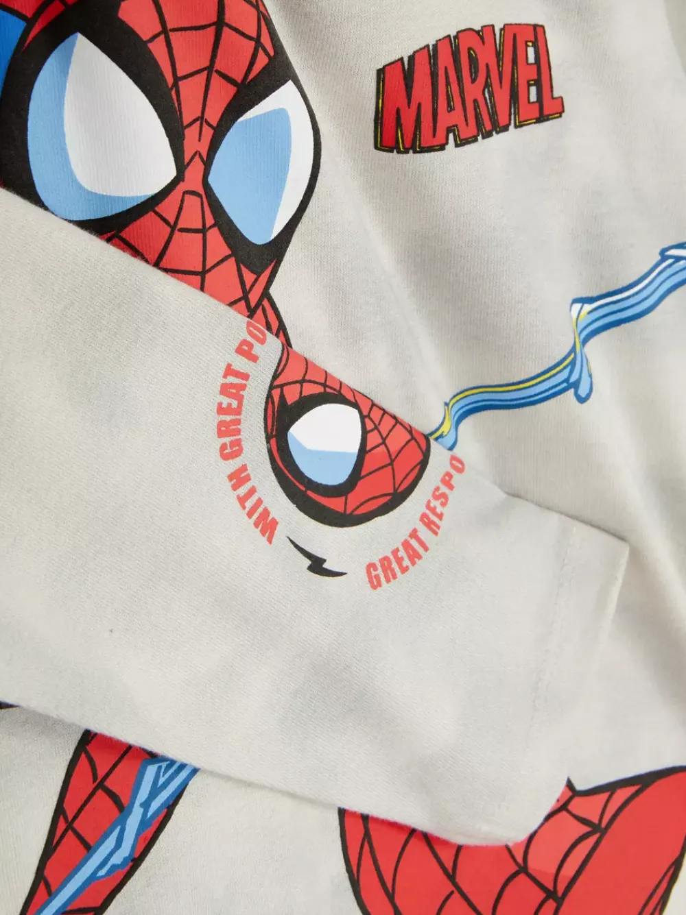 Dzieci Primark Topy I T-Shirty<T-shirt z długim rękawem, motyw Spider-Mana Marvela