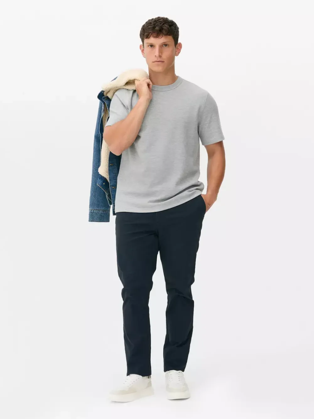 Primark Topy I T-Shirty<T-shirt z fakturą plastra miodu