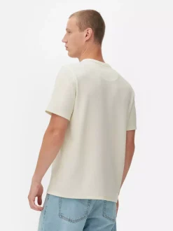 Primark Topy I T-Shirty<T-shirt z fakturą plastra miodu