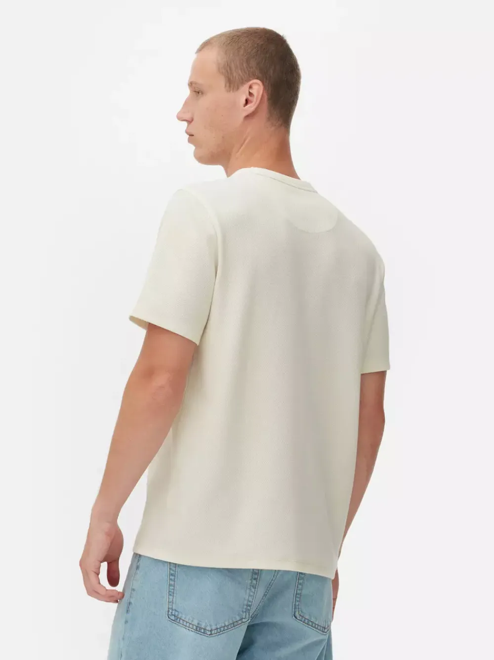 Primark Topy I T-Shirty<T-shirt z fakturą plastra miodu