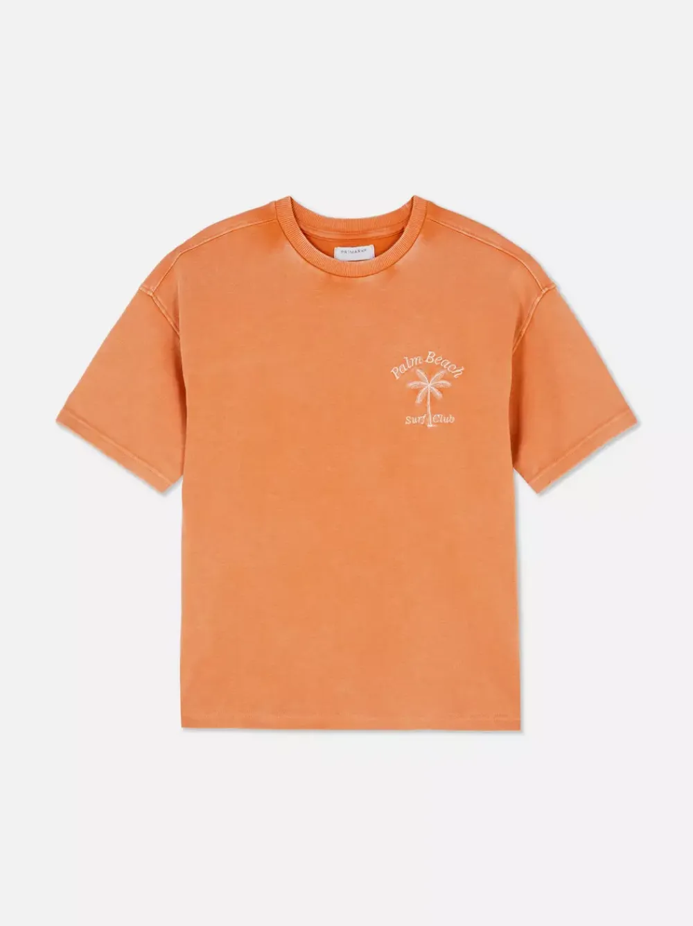 Dzieci Primark Topy I T-Shirty<T-shirt z haftem i efektem sprania