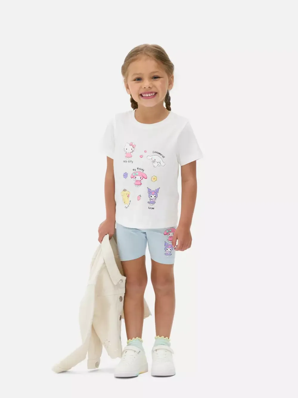 Dzieci Primark Topy I T-Shirty<T-shirt z krótkim rękawem, Hello Kitty i przyjaciele