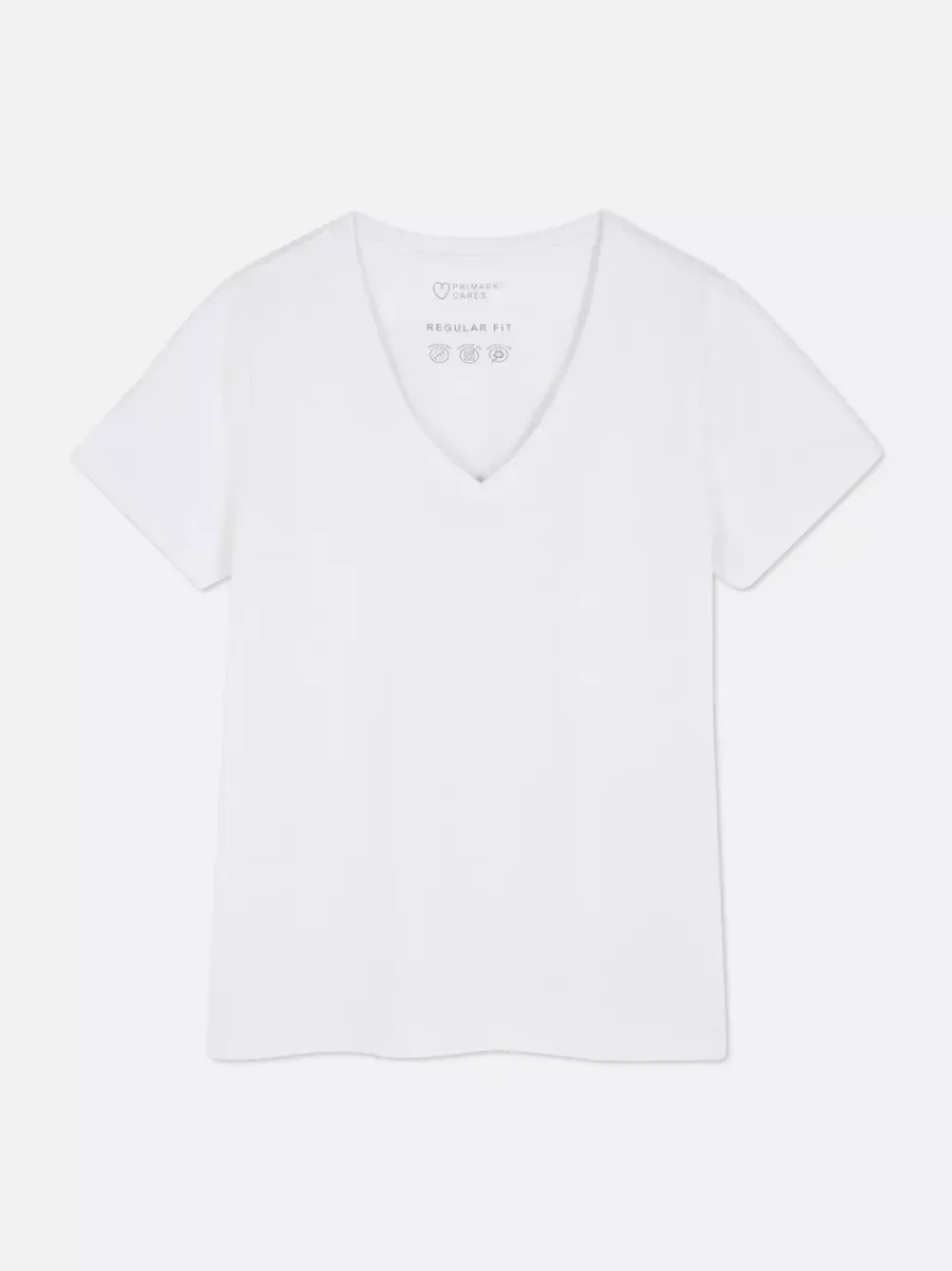 Primark Topy I T-Shirty<T-shirt z krótkim rękawem i dekoltem w serek