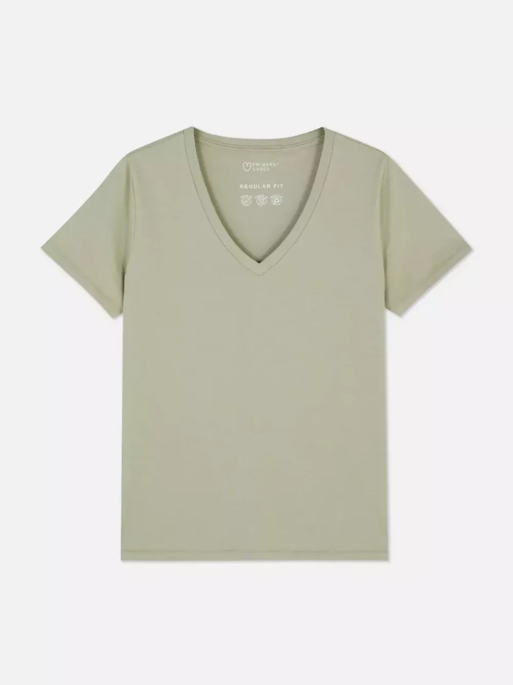 Primark Topy I T-Shirty<T-shirt z krótkim rękawem i dekoltem w serek