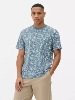 Primark Topy I T-Shirty<T-shirt z krótkim rękawem i kwiecistym nadrukiem