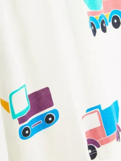 Dzieci Primark Topy I T-Shirty<T-shirt z krótkim rękawem i motywem ciężarówek