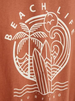 Dzieci Primark Topy I T-Shirty<T-shirt z krótkim rękawem i nadrukiem