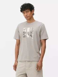 Primark Topy I T-Shirty<T-shirt z krótkim rękawem i nadrukiem z trzema obrazkami