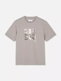 Primark Topy I T-Shirty<T-shirt z krótkim rękawem i nadrukiem z trzema obrazkami