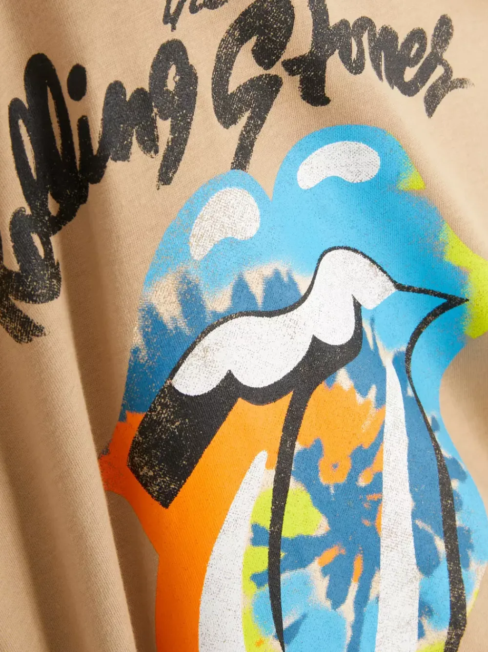 Dzieci Primark Topy I T-Shirty<T-shirt z krótkim rękawem Rolling Stones