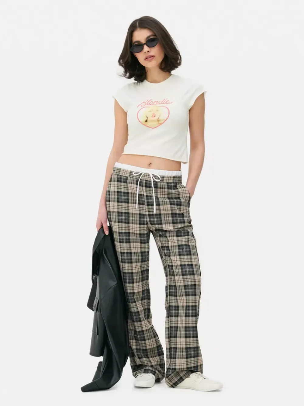Primark Topy I T-Shirty<T-shirt z minirękawkami i nadrukiem Blondie